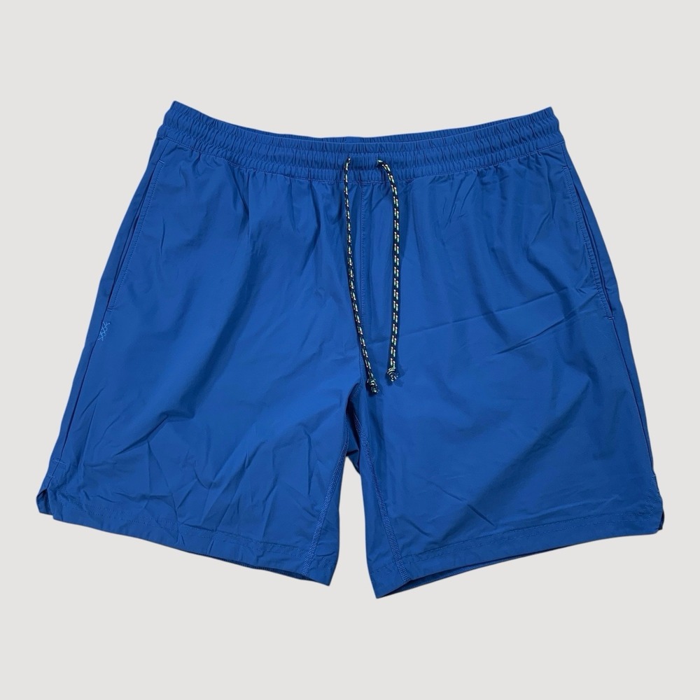 Rhone All Time Resort Short Mens XL Blue‎ 8" Inseam Hybrid Performance Golf